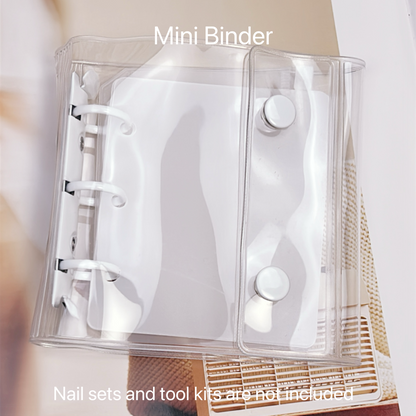 Press On Nails Travel Binder