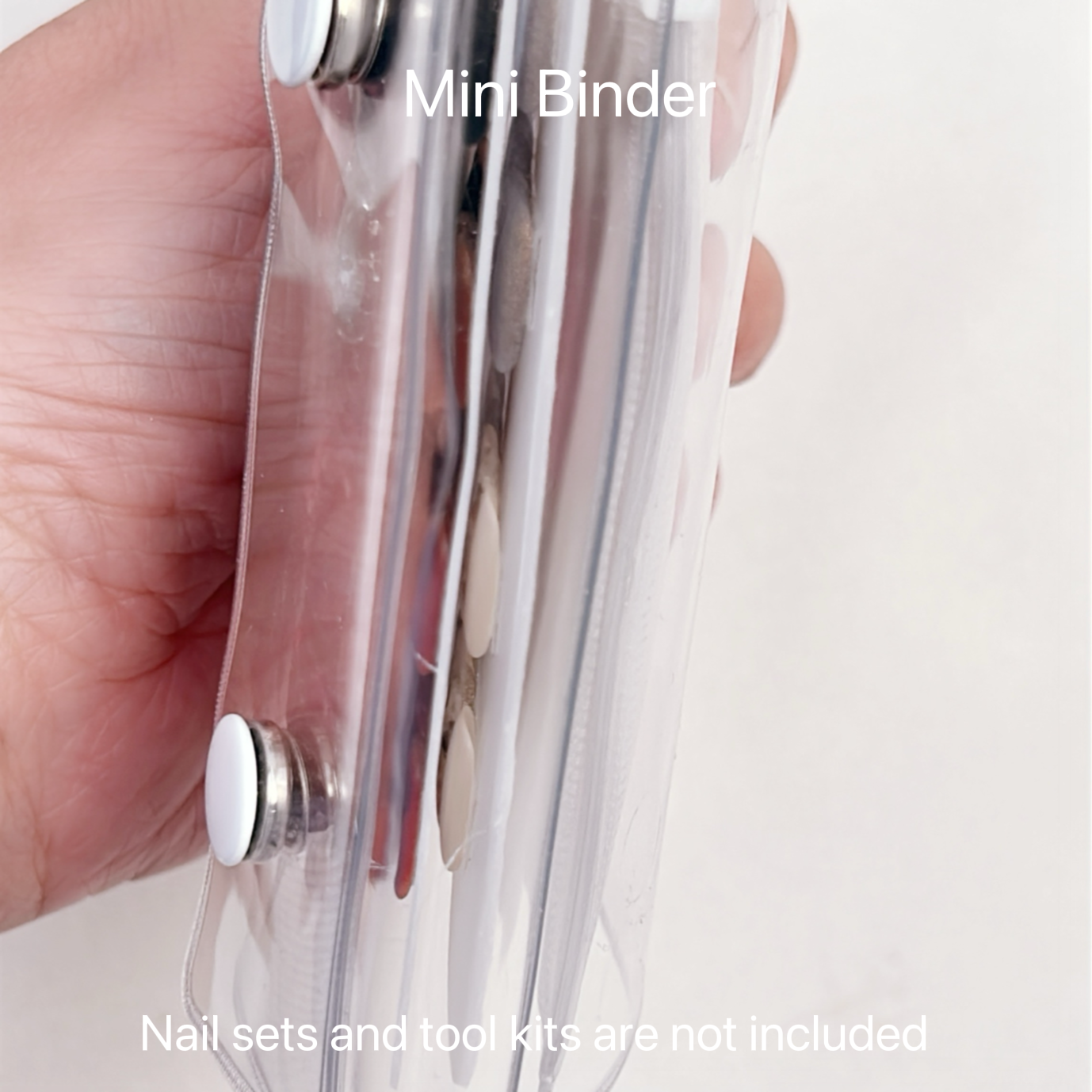 Press On Nails Travel Binder