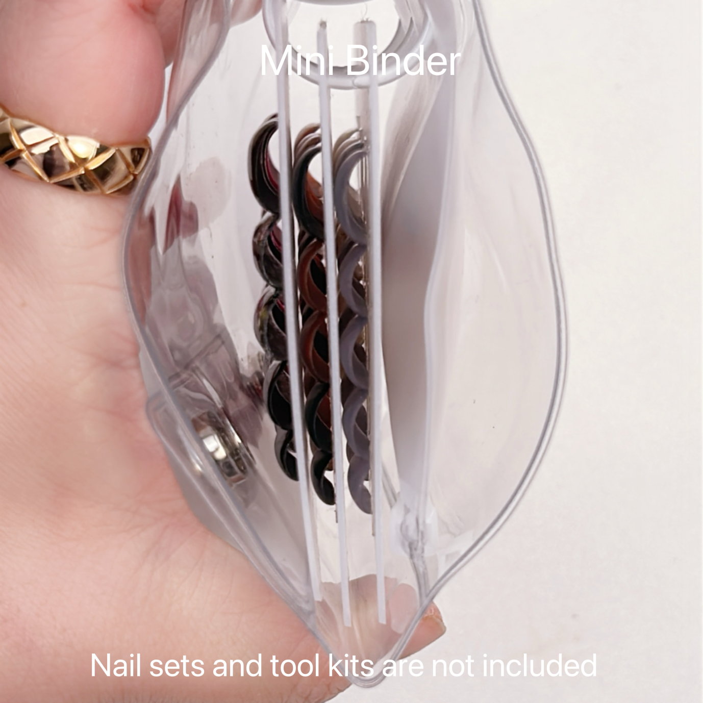 Press On Nails Travel Binder