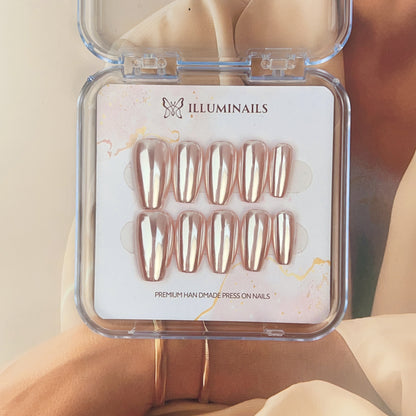 N31 Rosy Mirror Glaze