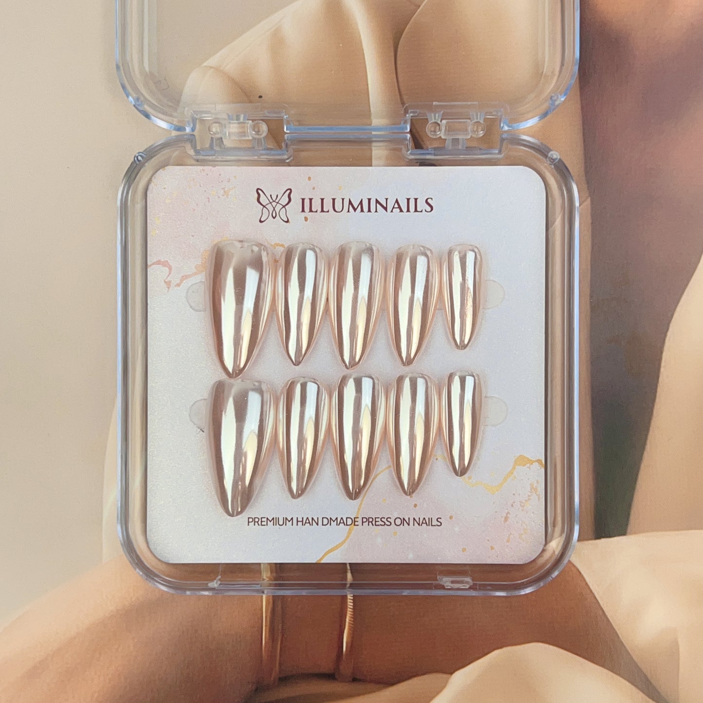 N31 Rosy Mirror Glaze