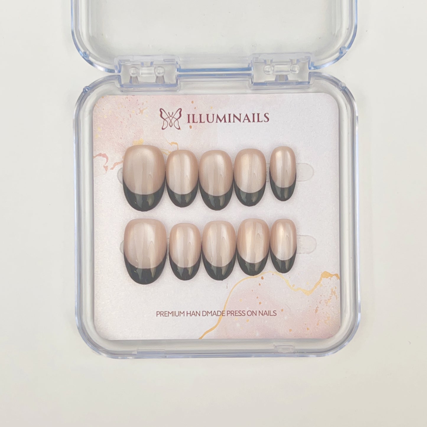 N39 Black French Cat Eye