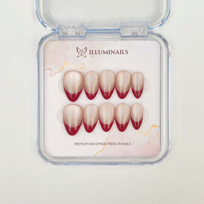 N40 Red French Cat Eye