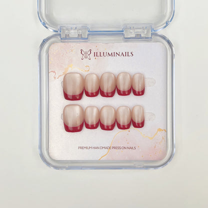 N40 Red French Cat Eye