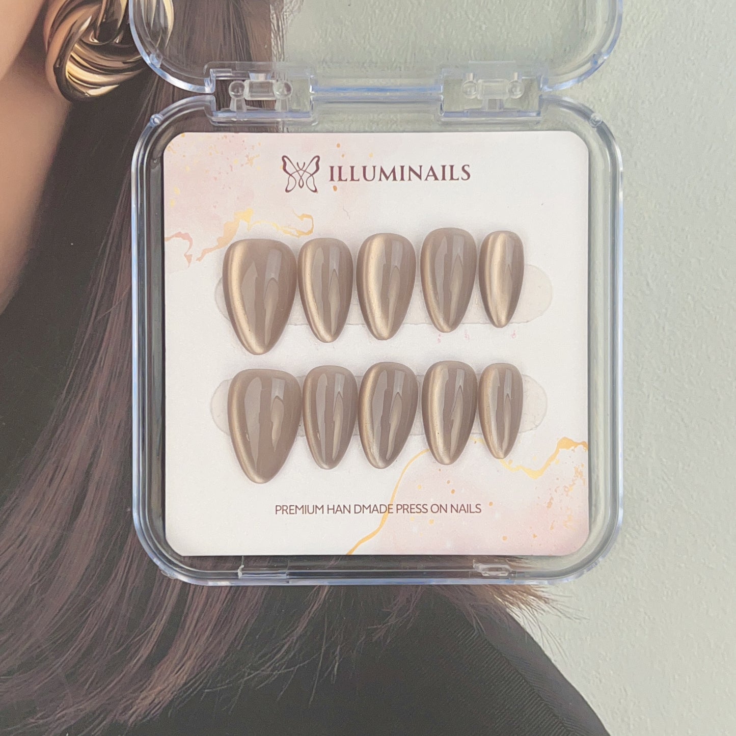 N44 Taupe Nude Cat Eye