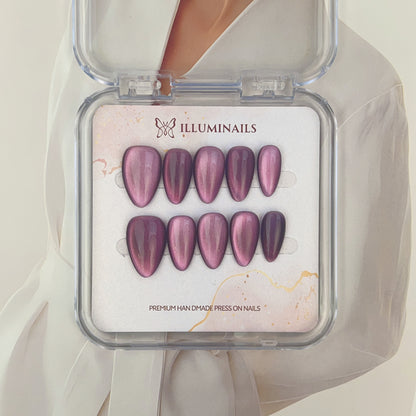 N42 Mauve Purple Cat Eye