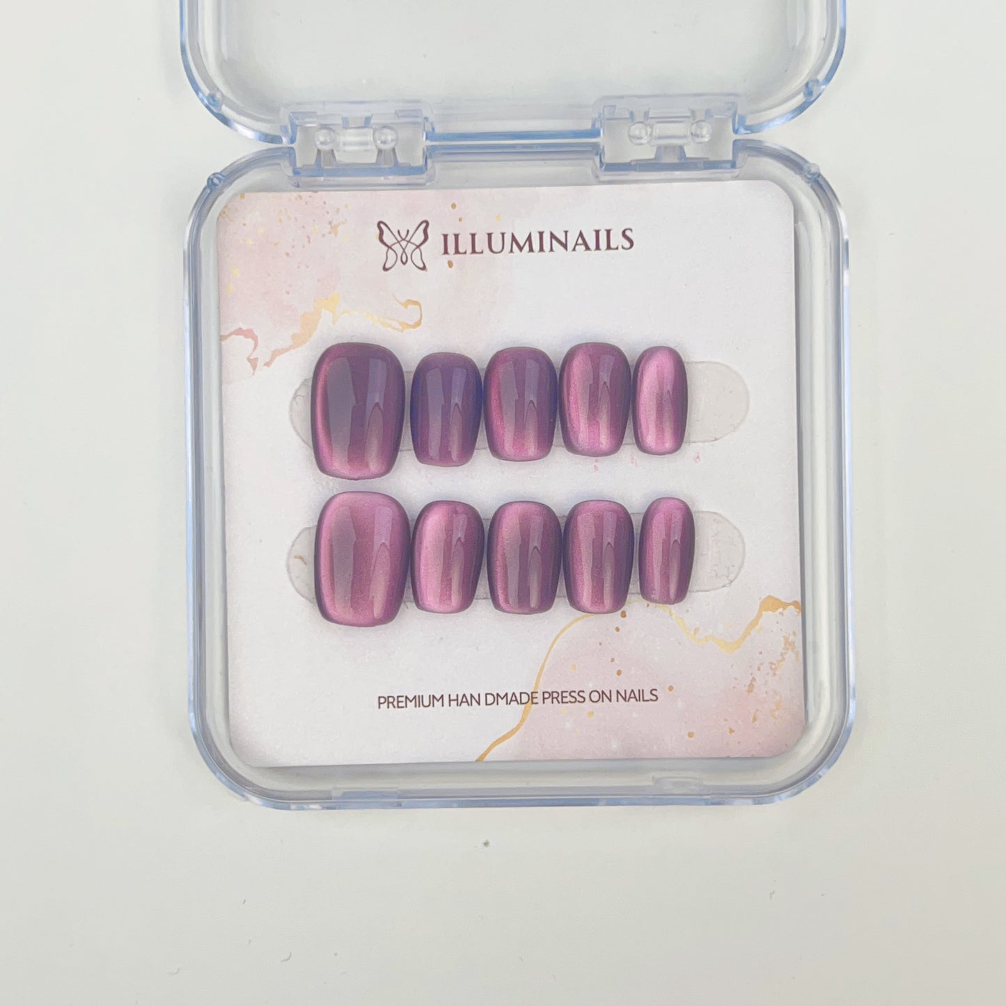 N42 Mauve Purple Cat Eye