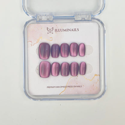 N42 Mauve Purple Cat Eye