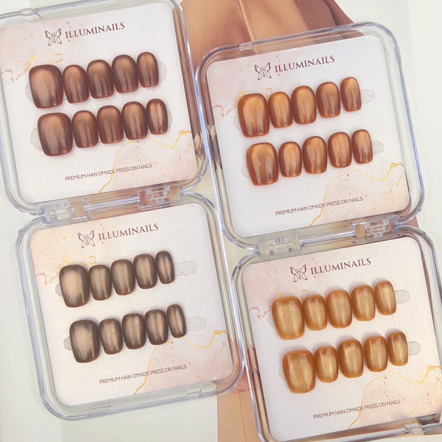 N67 Chestnut Caramel Cat Eyes