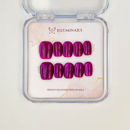 N69 Fuchsia Flame Cat Eye