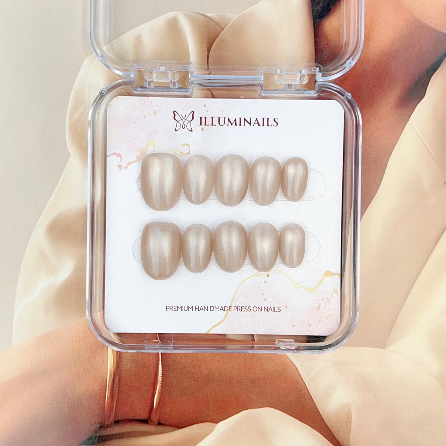 N15 Latte Beige Cat Eye