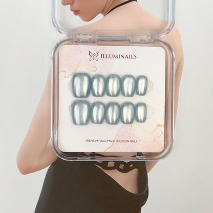 N34 Light Blue Cat Eye Glaze