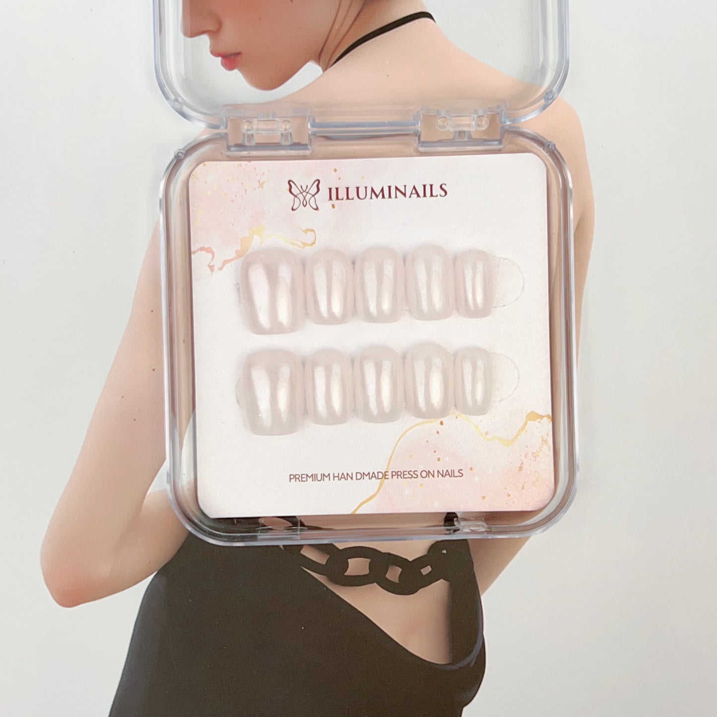 N35 Sheer Pearl White Glaze