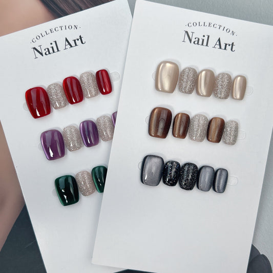 Star Sand press-on nails, main product view