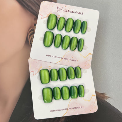 Verdant Tide press-on nails, alternate product view 7
