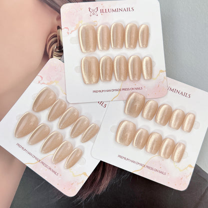 Golden Aura press-on nails, alternate product view 11