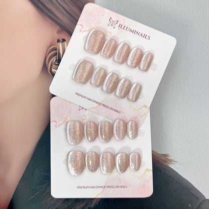 Golden Aura press-on nails, alternate product view 8