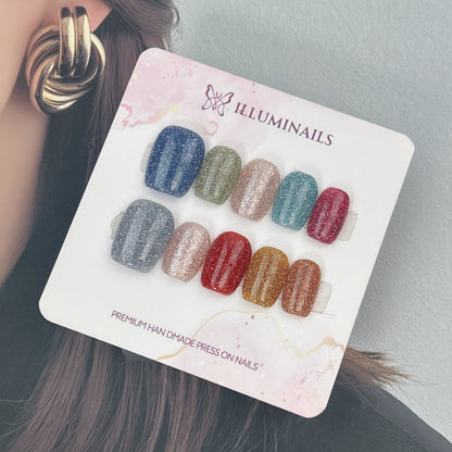Candy Sparkle press-on nails, alternate product view 3