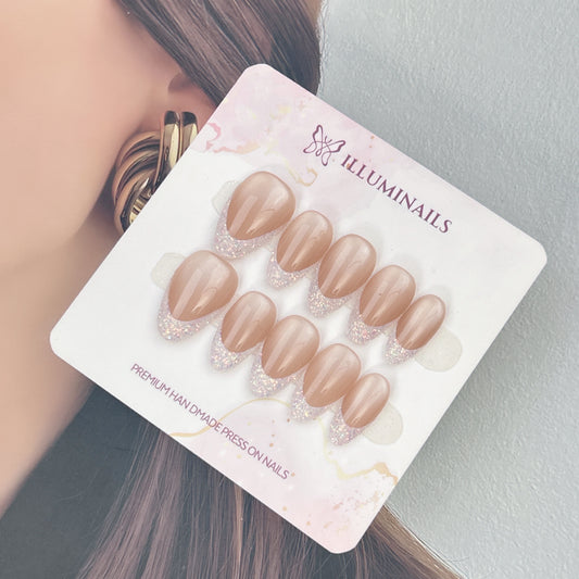 Sugar Bloom press-on nails, main product view