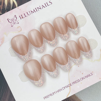 Sugar Bloom press-on nails, alternate product view 2