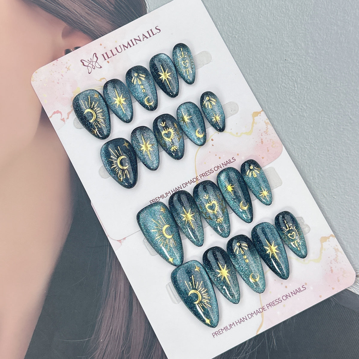 Celestial Dreams press-on nails, main product view