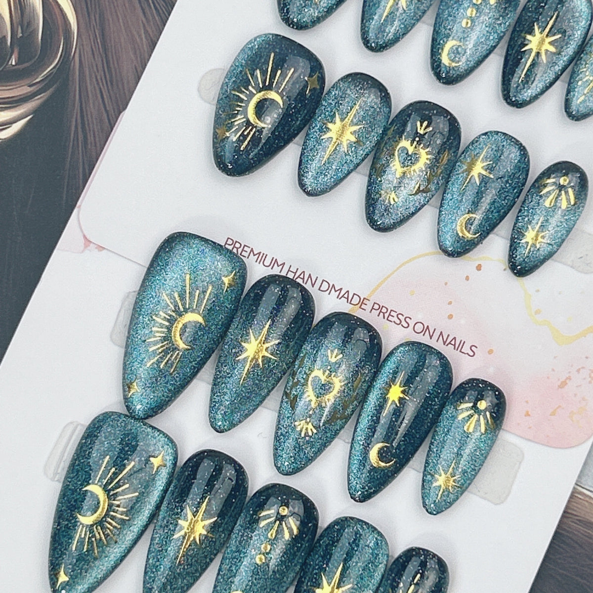 Celestial Dreams press-on nails, alternate product view 2