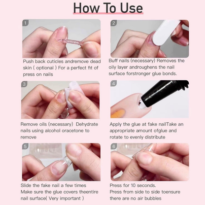 Semi Solid Glue and Remover Bundle (Long Wear Solution)