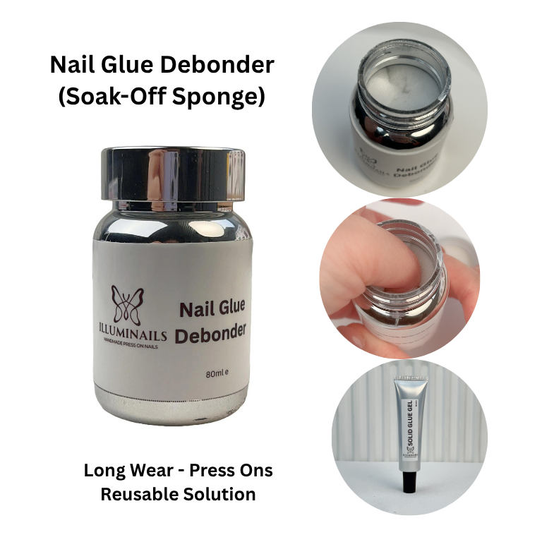 Nail Glue Debonder (Soak-off Sponge)