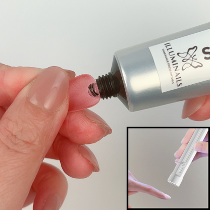 Solid Glue Gel + Reinforcing Base Gel Set