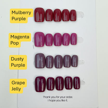 Berry Crush press-on nails, alternate product view 6
