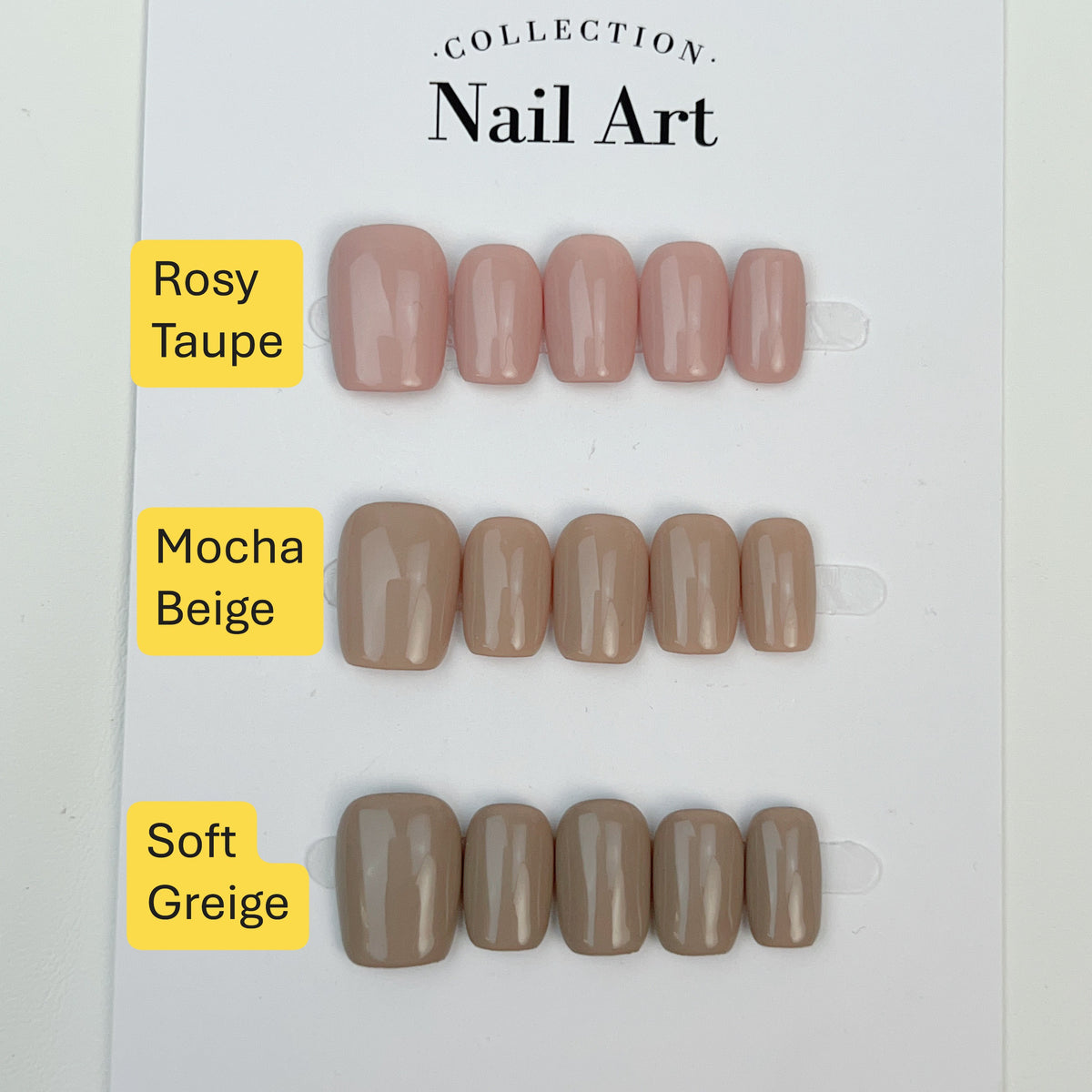 Bare Beige press-on nails, alternate product view 6