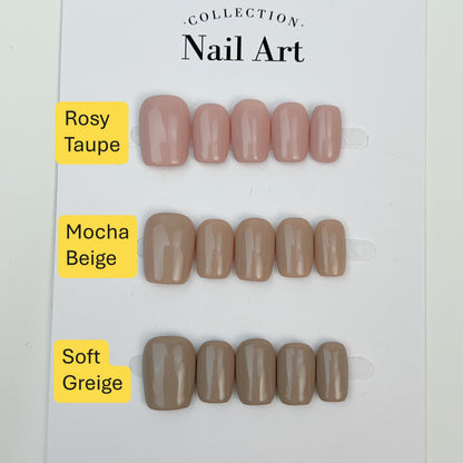 Bare Beige press-on nails, alternate product view 6