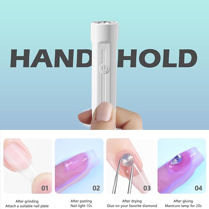 Handheld UV Nail Lamp